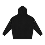"Built by People, Not Prompts" Oversize Fleeced Hoodie