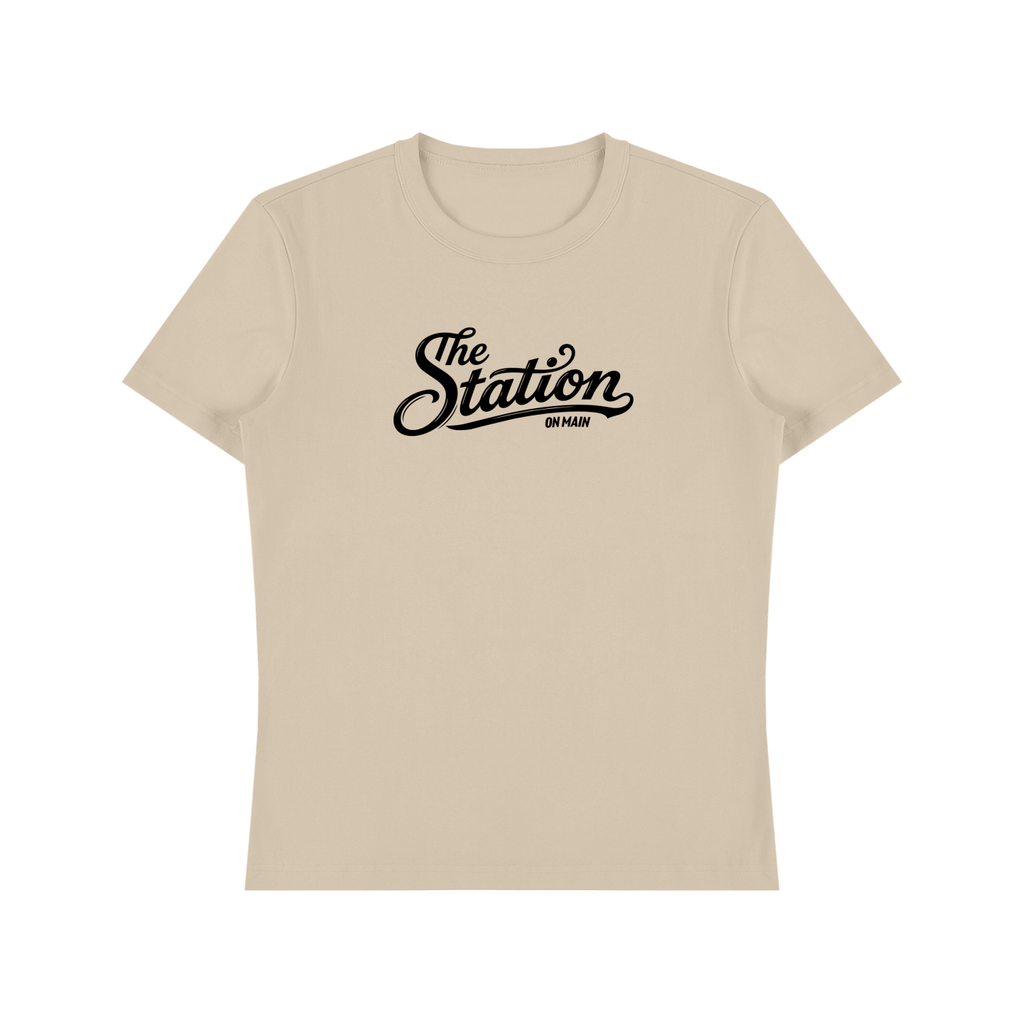 The Station on Main Unisex Heavyweight Cotton T-Shirt