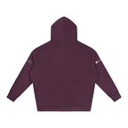 "Built by People, Not Prompts" Oversize Fleeced Hoodie