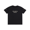 "It's Not AI, It's IA" Pure Cotton Minimalist Unisex T-Shirt